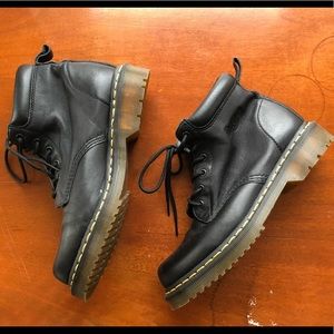 Black Leather Doc Martens